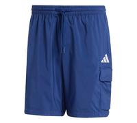 adidas Men's Short Cargo Petit Logo Essentials Chelsea, Dark Blue/White, 3XL