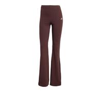 adidas Femme ESSENTIALS SMALL LOGO FLARED LEGGINGS, shadow brown/white, XS