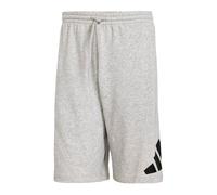 Adidas Herren Essentials BIG Logo French Terry Short, Medium Grey Heather/Black, XL