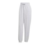 adidas - Women's Essentials Linear French Terry Cuffed Pant - Pantalon de jogging - XL - light grey heather / white