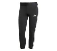 adidas Damen ESSENTIALS 3-STRIPES LEGGINGS 3/4 LENGTH, Black, S