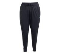 Adidas Pantalon de jogging Essentials 3-Stripes Grande taille Noir/Blanc XXL Plus