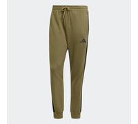 Adidas Essentials 3 Stripes Fleece Joggers Vert S / Regular Homme