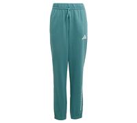ADIDAS SPORTSWEAR Pantalon de sport 'Slogan Fleece' émeraude / blanc, Taille 164