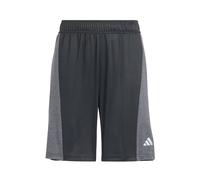 ADIDAS SPORTSWEAR Pantalon de sport 'Training AEROREADY Heather Shorts' gris / noir, Taille 128