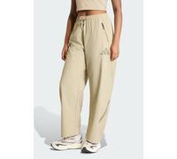 ADIDAS SPORTSWEAR Pantalon de sport 'Z.N.E.' cappuccino / gris, Taille M