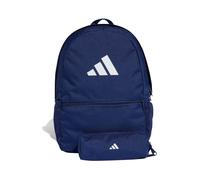 adidas Unisex BACKPACK WITH PENCIL CASE, dark blue/white, One size
