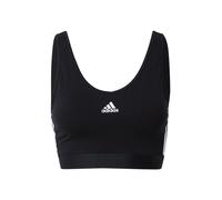 ADIDAS SPORTSWEAR Soutien-gorge de sport 'Essentials' noir / blanc, Taille XS