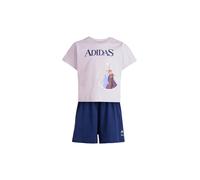 ADIDAS SPORTSWEAR Survêtement 'ADIDAS DISNEY FROZEN T-SHIRT' marine / bleu clair / lilas / blanc, Taille 110