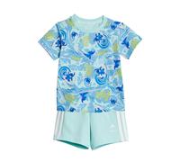 ADIDAS SPORTSWEAR Survêtement 'Adidas x Disney Lilo & Stitch' bleu / aqua / pomme / blanc, Taille 74