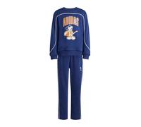 ADIDAS SPORTSWEAR Survêtement bleu foncé / jaune pastel / blanc, Taille 128