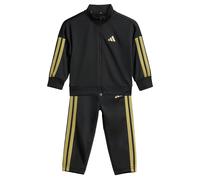 adidas Unisex Baby ESSENTIALS CLIMACOOL TRACKSUIT, Black/Gold Metallic, 2-3 Years