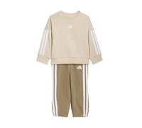 ADIDAS SPORTSWEAR Survêtement 'Essentials' crème / noisette / blanc, Taille 86