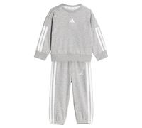 ADIDAS SPORTSWEAR Survêtement 'Essentials' gris chiné / blanc, Taille 68