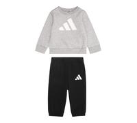 adidas Unisex Baby BIG LOGO ESSENTIALS JOGGER, medium grey heather/white, 9-12 Months