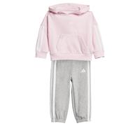 ADIDAS SPORTSWEAR Survêtement 'Essentials' gris chiné / rose, Taille 98