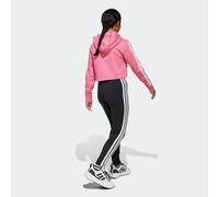 Adidas Ensemble legging et sweat à capuche fille Essentials Tiberio 3 Stripes Rose 7/8 ans