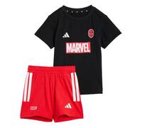 ADIDAS SPORTSWEAR Survêtement 'Marvel Spider' rouge vif / noir / blanc, Taille 86