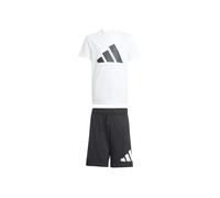 Adidas Ensemble t-shirt et short Essentials Blanc/Noir Junior Taille 152