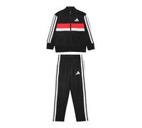 Adidas Seasonal Essentials Tiberio 3 Stripes Tricot Tracksuit Noir 7-8 Years Garçons,Filles