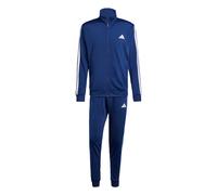 ADIDAS SPORTSWEAR Survêtement 'Sportswear Basic 3-Stripes Tricot Track' bleu foncé / blanc, Taille XXL
