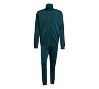 ADIDAS SPORTSWEAR Survêtement 'Sportswear Basic 3-Stripes Tricot Track' vert foncé / noir, Taille XS