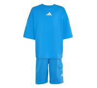 ADIDAS SPORTSWEAR Survêtement 'Tiro_Nster' turquoise / homard / noir / blanc, Taille 116