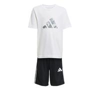 Ensembles enfant garcons adidas Train Essentials Camo Print Set Kids Blanc 3 / 4 ans