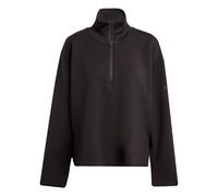Adidas All Szn Soft Lux Half Zip Sweatshirt Noir S Femme