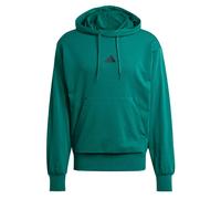 adidas Homme Essentials FEELCOZY French Terry Hoodie, Collegiate Green/Black, XS
