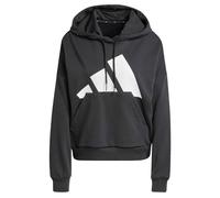 Adidas Essentials Big Logo French Terry Loose Hoodie Noir L Femme