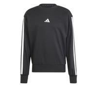 Adidas Herren Essential Three Stripes French Terry Sweatshirt, Black/White, XS