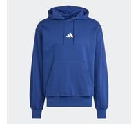ADIDAS SPORTSWEAR Sweat de sport 'Feelcozy' bleu foncé / blanc, Taille S