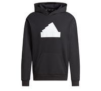 Sweatshirt à capuche adidas Future Icons Badge of Sport noir logo blanc - S