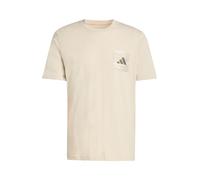ADIDAS SPORTSWEAR Sweat de sport greige / kaki / blanc, Taille M