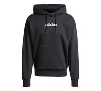 adidas Homme Essentials Linear Fleece Hoodie, Black/White, L