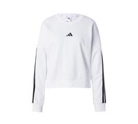adidas Damen Essentials 3-Stripes French Terry Sweatshirt, White/Black, L