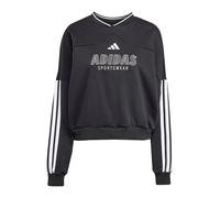 Sweatshirt molleton 3 bandes femme adidas Tiro Noir S Female