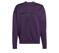 ADIDAS SPORTSWEAR Sweat de sport 'Z.N.E.' violet foncé / noir, Taille M