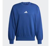 ADIDAS SPORTSWEAR Sweat-shirt 'Essentials Feelcozy' bleu foncé / blanc, Taille M