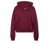 adidas Sportswear Sportswear 3-Stripes Studio Sweatshirt à capuche L Rouge foncé