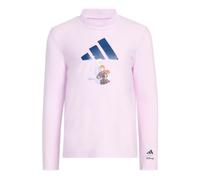 ADIDAS SPORTSWEAR T-Shirt 'DISNEY DIE EISKÖNIGIN RASHGUARD ' violet / noir, Taille 110