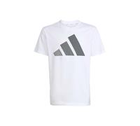 ADIDAS SPORTSWEAR T-Shirt 'Essentials' gris / blanc, Taille 128