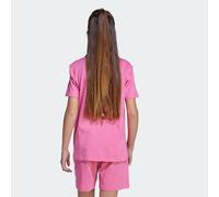 ADIDAS SPORTSWEAR T-Shirt 'Essentials' rose clair / blanc, Taille 164