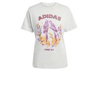 ADIDAS SPORTSWEAR T-shirt fonctionnel 'Adidas X Farm' jaune d'or / gris clair / violet clair / lie de vin, Taille XXXS-XXS