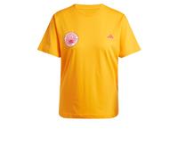 ADIDAS SPORTSWEAR T-shirt fonctionnel 'Adidas x Farm Rio' orchidée / orange / homard / blanc, Taille M-L
