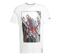 ADIDAS SPORTSWEAR T-Shirt fonctionnel 'adidas x Marvel Spider-Man' bleu roi / rouge vif / noir / blanc, Taille S