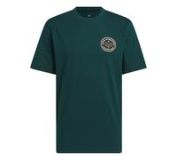 ADIDAS SPORTSWEAR T-Shirt fonctionnel 'Country Club Scenic' sapin / orange / blanc, Taille S