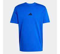 Adidas Herren Essentials Small Logo Single Jersey Tee, Team Royal Blue/Black, M