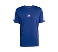 ADIDAS SPORTSWEAR T-Shirt fonctionnel 'Essentials' bleu foncé / blanc, Taille XS